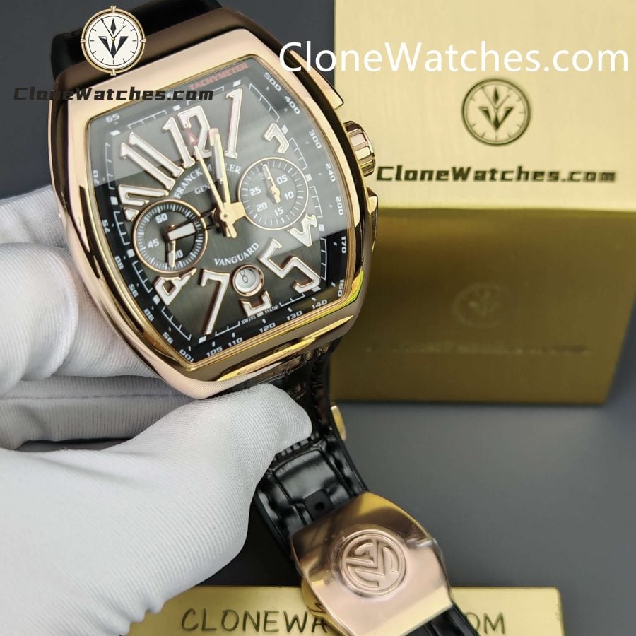 Franck Muller Super Clone Watches 1:1 Vanguard  45CCGLDBRNLD1  44MM - Image 4