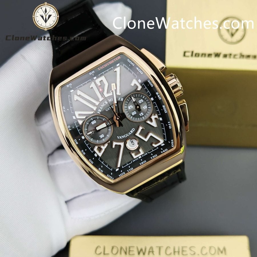 Franck Muller Super Clone Watches 1:1 Vanguard  45CCGLDBRNLD1  44MM - Image 5