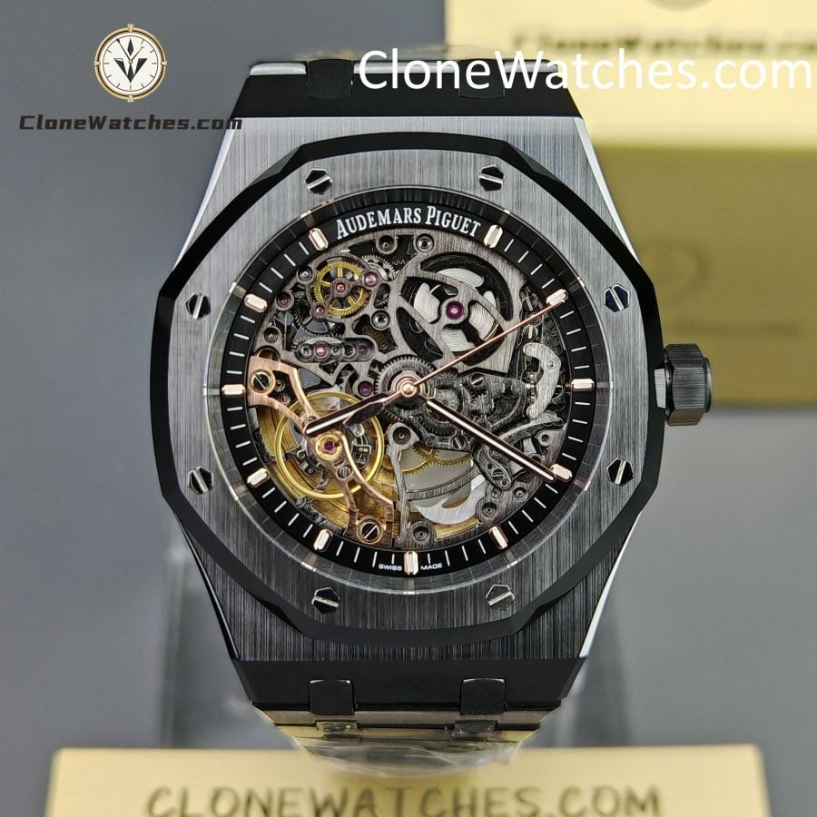 Audemars Piguet Super Clone Watches 1:1 Royal Oak 15416 Skeleton Dial