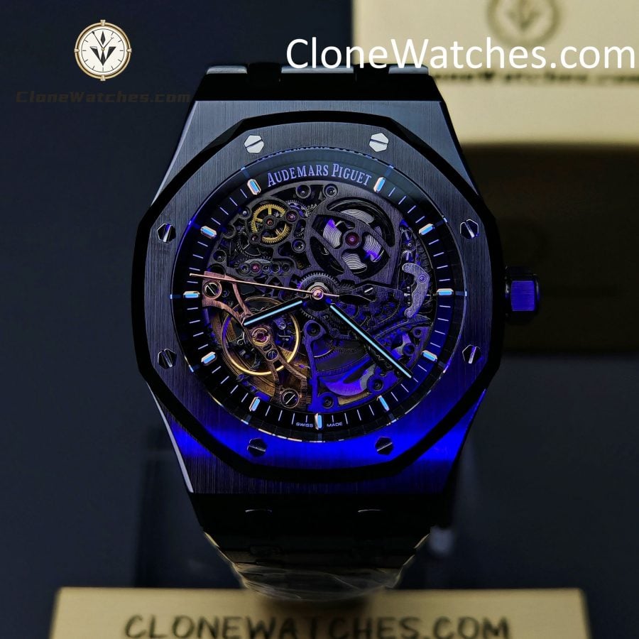 Audemars Piguet Super Clone Watches 1:1 Royal Oak 15416 Skeleton Dial - Image 2