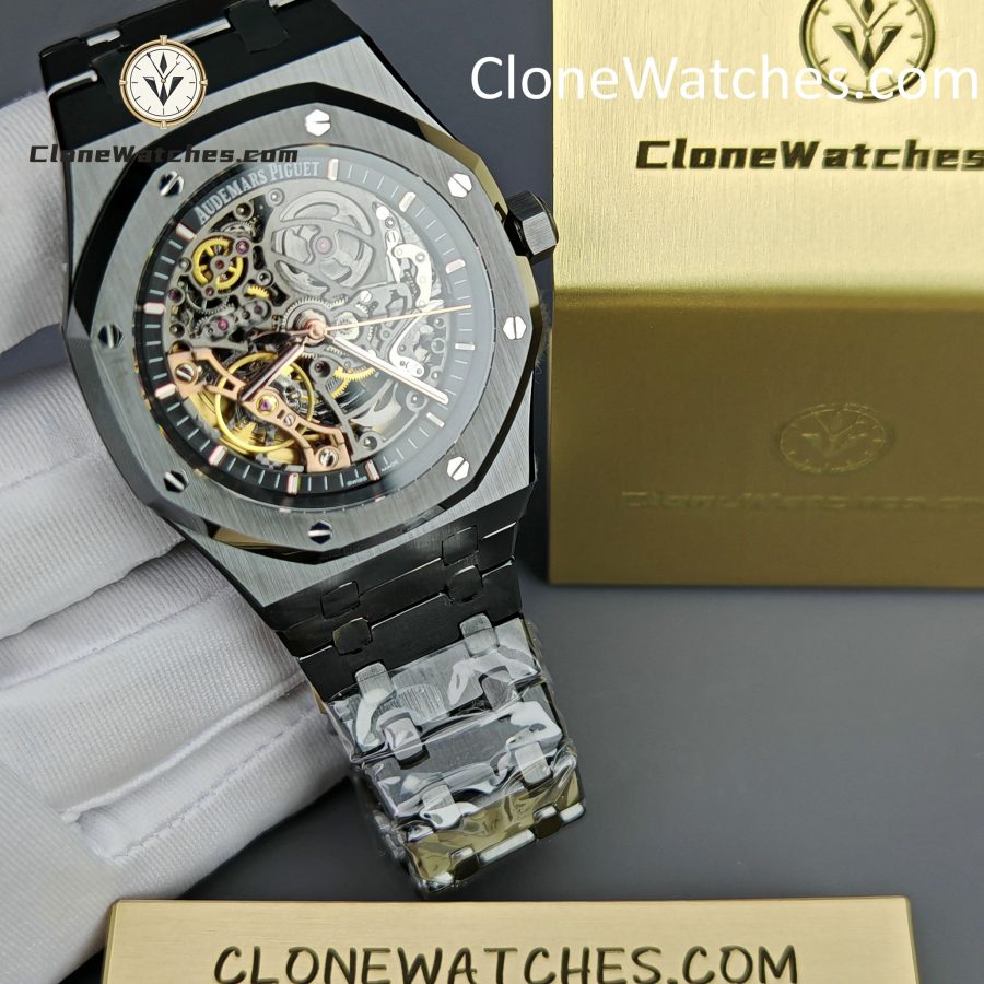 Audemars Piguet Super Clone Watches 1:1 Royal Oak 15416 Skeleton Dial - Image 4