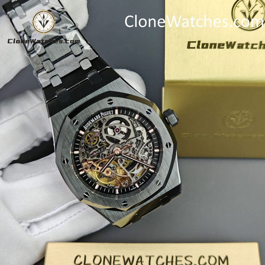 Audemars Piguet Super Clone Watches 1:1 Royal Oak 15416 Skeleton Dial - Image 5