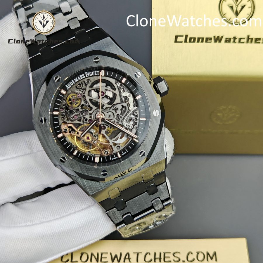 Audemars Piguet Super Clone Watches 1:1 Royal Oak 15416 Skeleton Dial - Image 6