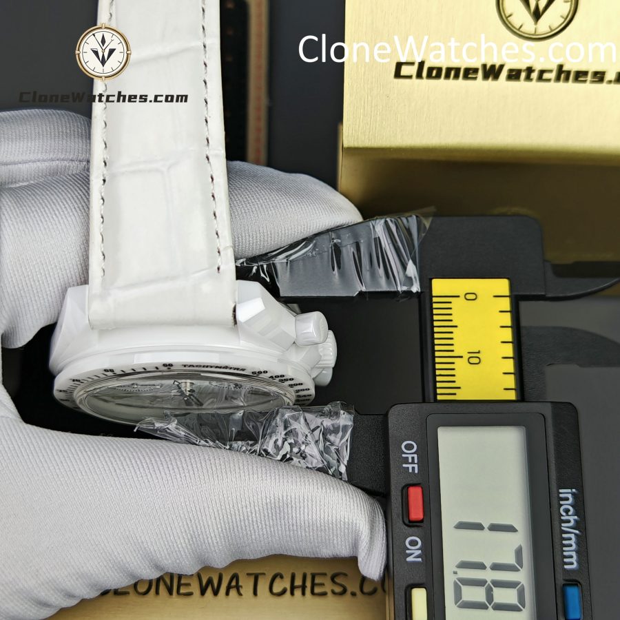 OMEGA Super Clone Watches 1:1 Speedmaster Dark Side of the Moon 311.93.44.51.04.002 44.25mm White Side of the Moon - Image 16