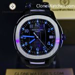 Patek Philippe Super Clone Watches 1:1 Aquanaut 5167/1A-001 Black Dial 40mm - Image 2