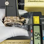 Hublot Super Clone Watches 1:1 Big Bang Unico King Gold Pavé 42 mm 441.OX.1181.RX.1704 - Image 15