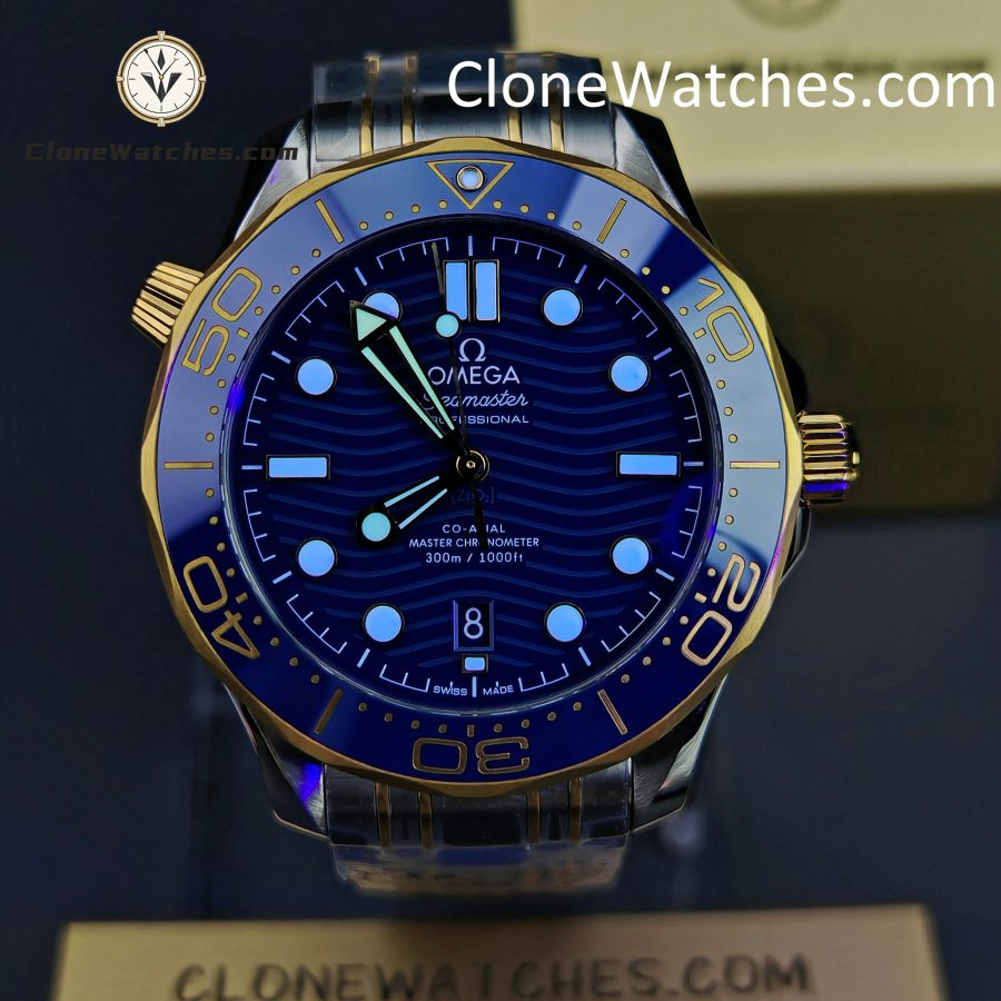 OMEGA Super Clone Watches 1:1 Seamaster Diver 300M 210.20.42.20.03.001 42mm - Image 2