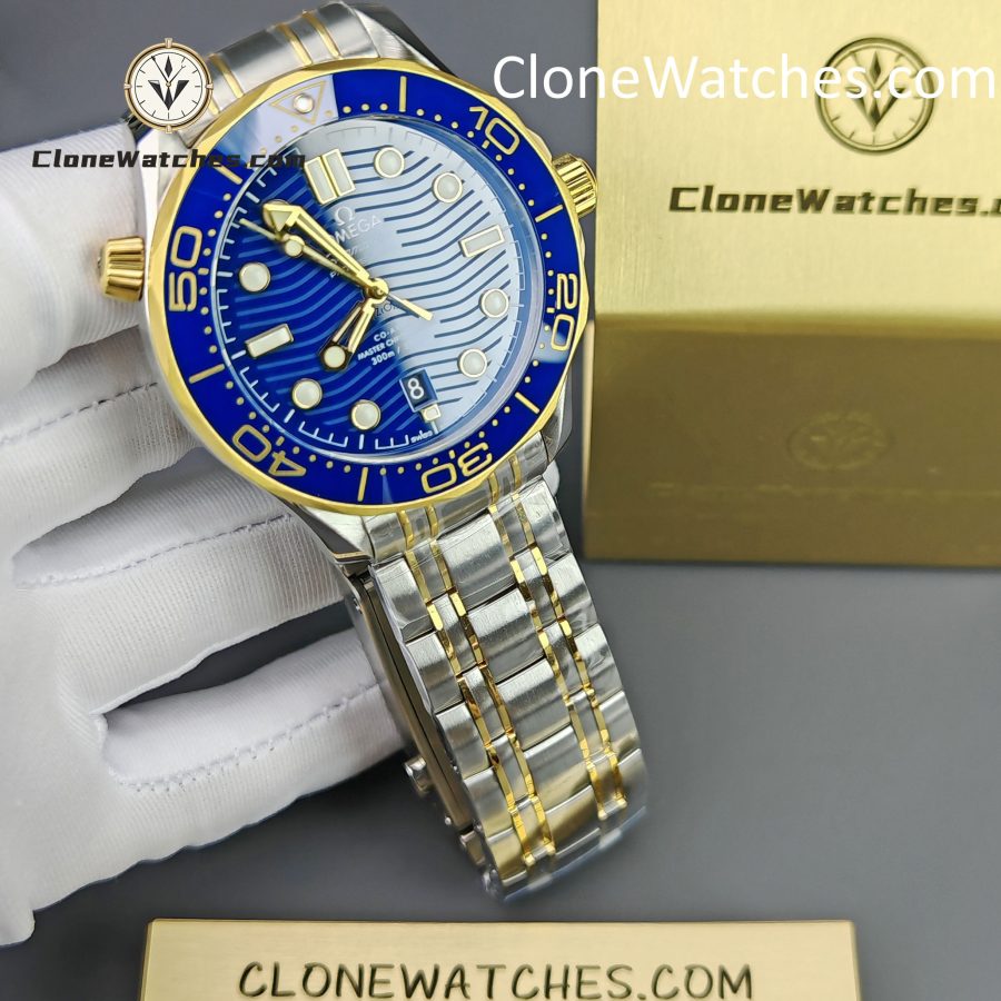 OMEGA Super Clone Watches 1:1 Seamaster Diver 300M 210.20.42.20.03.001 42mm - Image 4