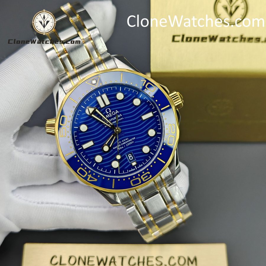 OMEGA Super Clone Watches 1:1 Seamaster Diver 300M 210.20.42.20.03.001 42mm - Image 6