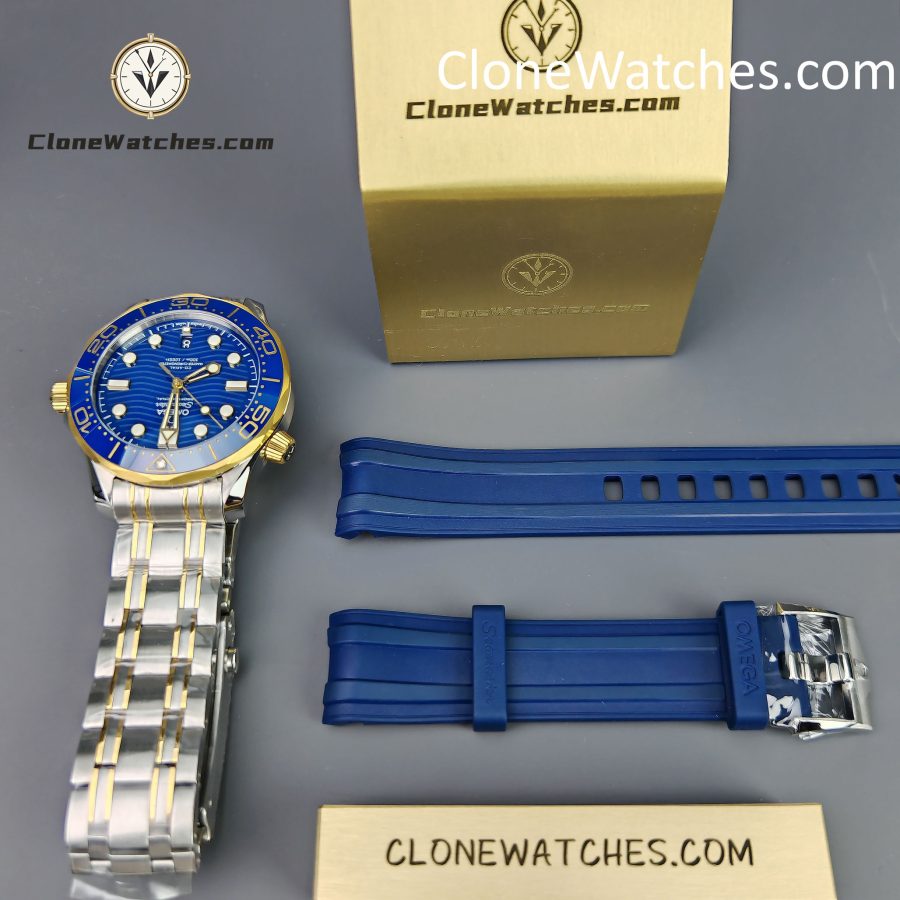 OMEGA Super Clone Watches 1:1 Seamaster Diver 300M 210.20.42.20.03.001 42mm - Image 16