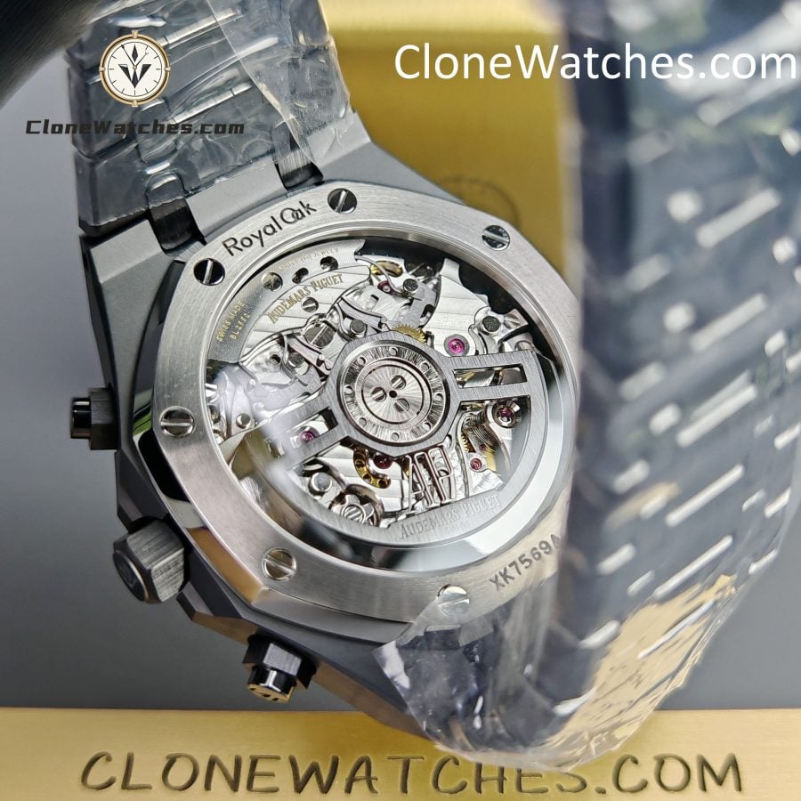 Audemars Piguet Super Clone Watches 1:1 Royal Oak All Black Dial 26240 Selfwinding Chronograph - Image 11
