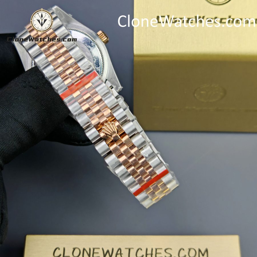 Rolex Super Clone Watches 1:1 DateJust m278381rbr-0026 Jubilee 31MM 2236 Movement - Image 6