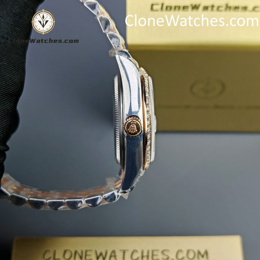 Rolex Super Clone Watches 1:1 DateJust m278381rbr-0026 Jubilee 31MM 2236 Movement - Image 7