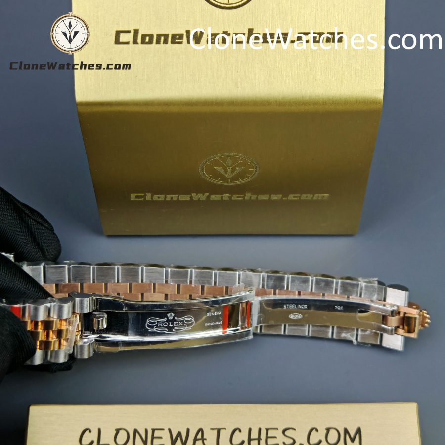 Rolex Super Clone Watches 1:1 DateJust m278381rbr-0026 Jubilee 31MM 2236 Movement - Image 12