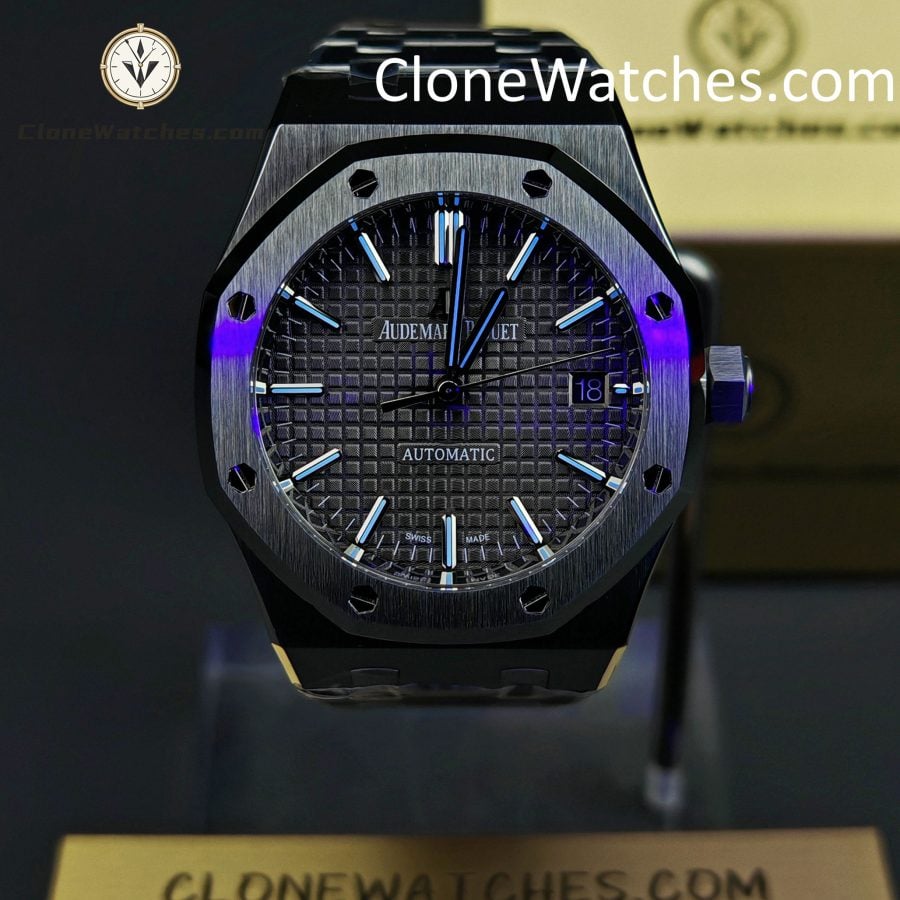 Audemars Piguet Super Clone Watches 1:1 Royal Oak 15450 Grey Dial 37MM - Image 2