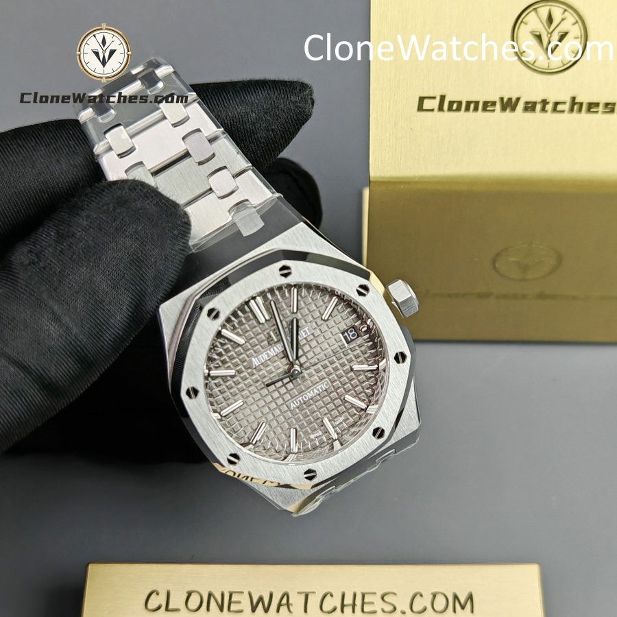 Audemars Piguet Super Clone Watches 1:1 Royal Oak 15450 Grey Dial 37MM - Image 5
