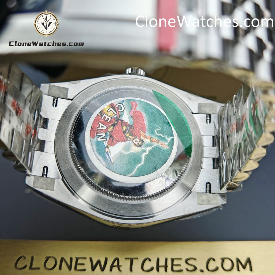 Rolex Super Clone Watches 1:1 DateJust Water Ripple Blue Dial m126334-0032 Jubilee 41MM 3235 Movement - Image 11