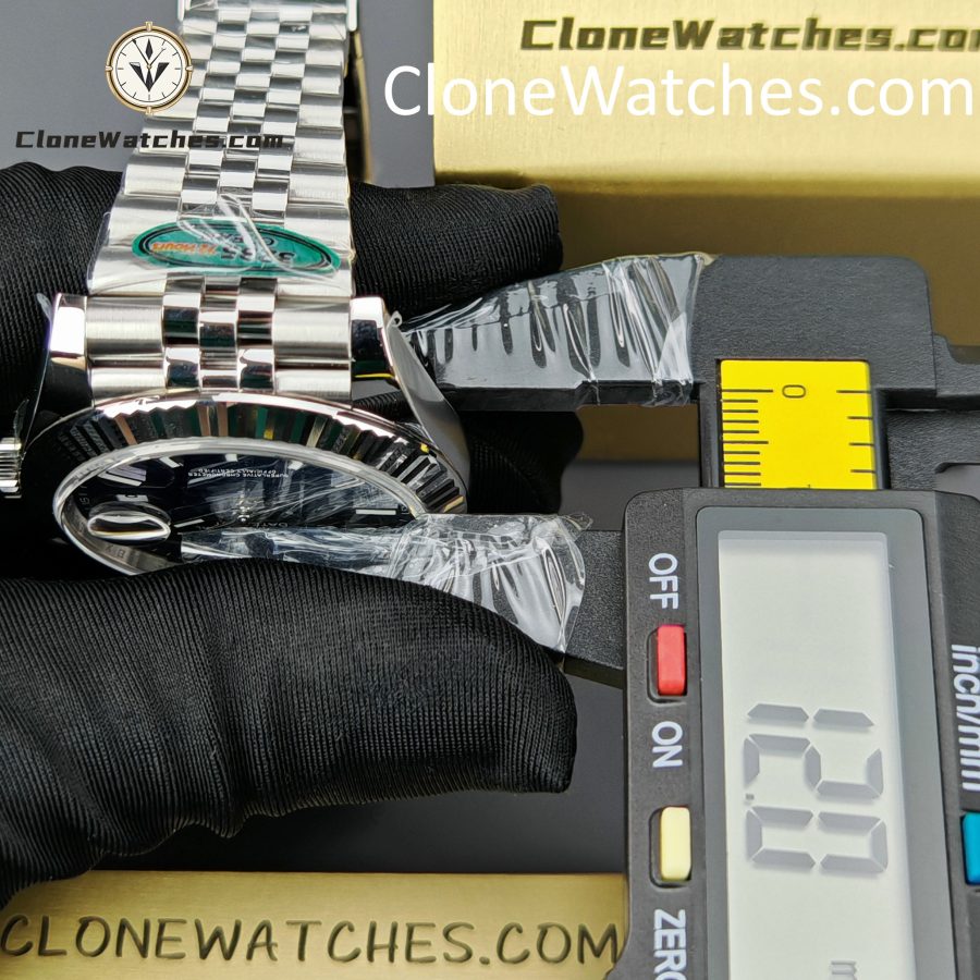 Rolex Super Clone Watches 1:1 DateJust Water Ripple Blue Dial m126334-0032 Jubilee 41MM 3235 Movement - Image 16