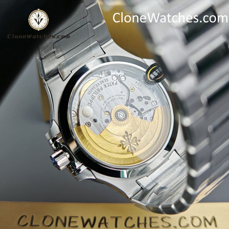Patek Philippe Super Clone Watches 1:1 Nautilus White Dial Diamond Frame 7118/1200A-010 35.2 mm - Image 12