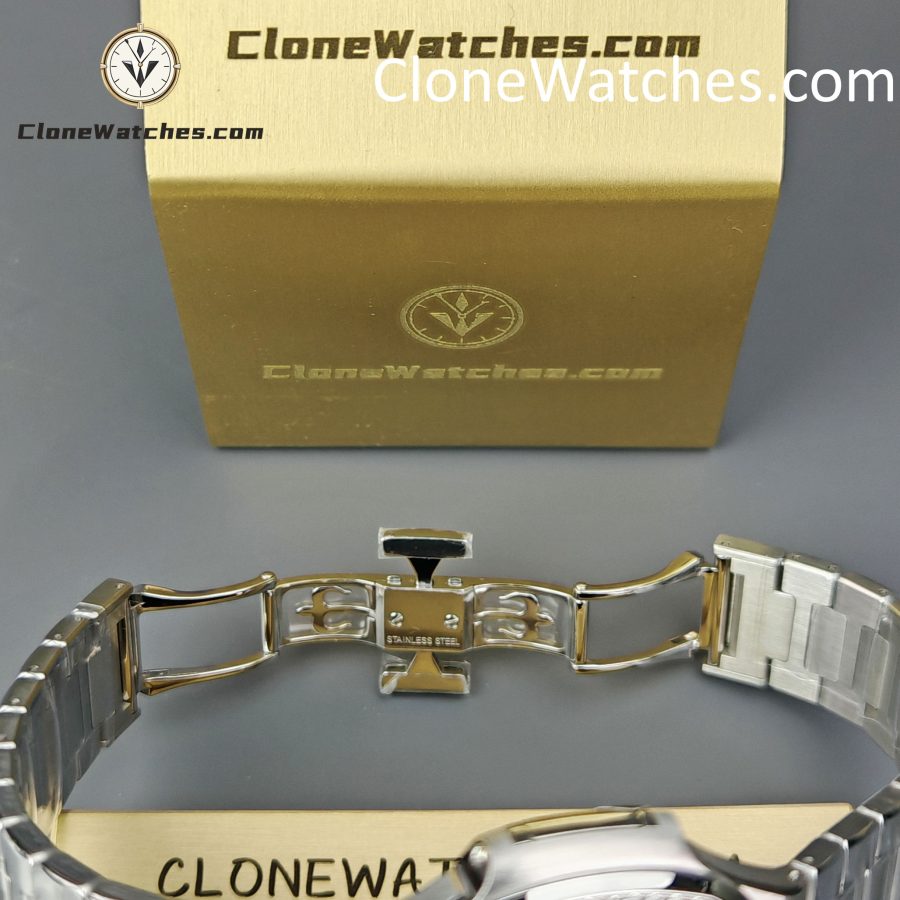 Patek Philippe Super Clone Watches 1:1 Nautilus White Dial Diamond Frame 7118/1200A-010 35.2 mm - Image 14