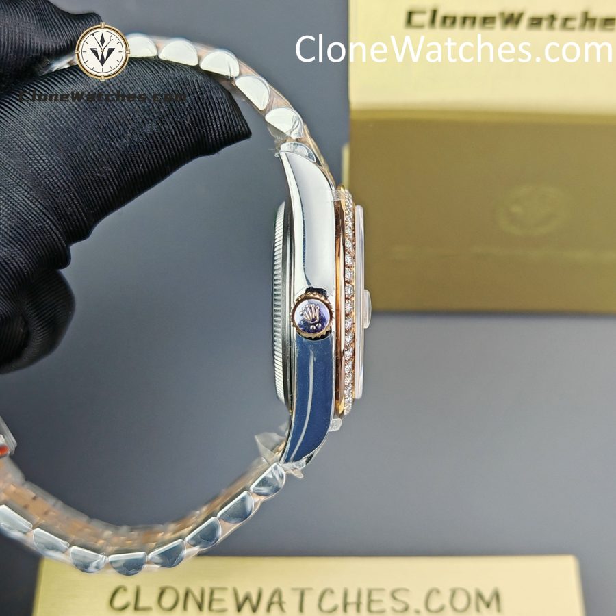 Rolex Super Clone Watches 1:1 DateJust m278381rbr-0024 Jubilee 31MM 2236 Movement - Image 8