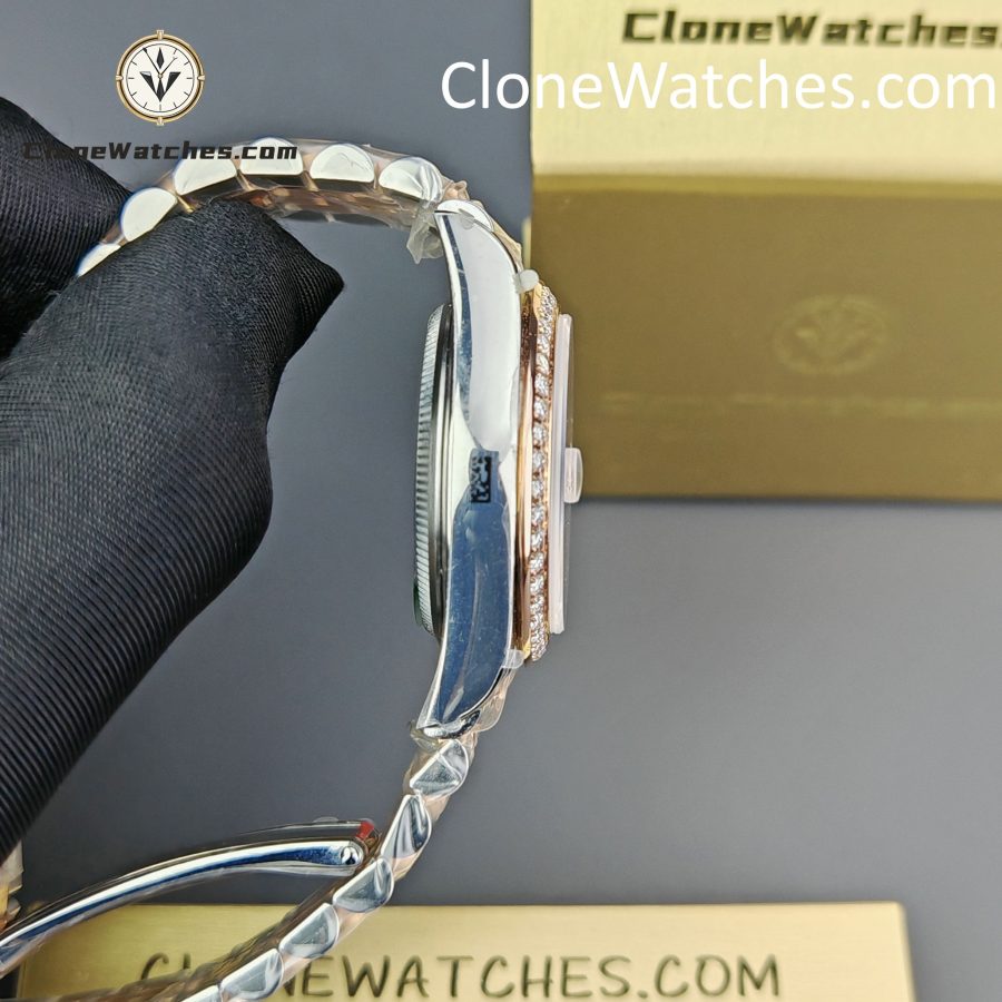 Rolex Super Clone Watches 1:1 DateJust m278381rbr-0024 Jubilee 31MM 2236 Movement - Image 9