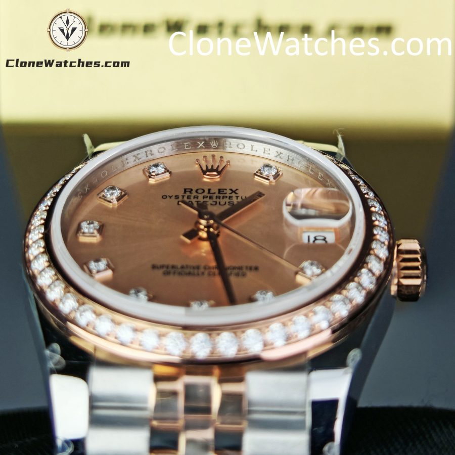 Rolex Super Clone Watches 1:1 DateJust m278381rbr-0024 Jubilee 31MM 2236 Movement - Image 13