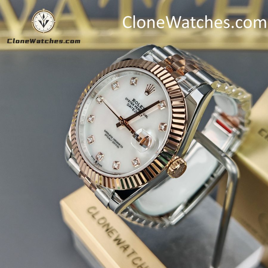 Rolex Super Clone Watch 1:1 DateJust m126331-0014 Jubilee 41MM 3235 Movement - Image 2