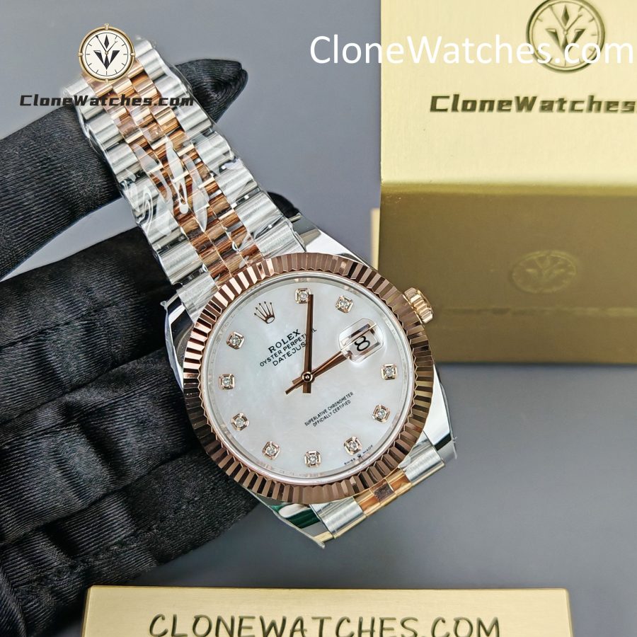 Rolex Super Clone Watch 1:1 DateJust m126331-0014 Jubilee 41MM 3235 Movement - Image 4