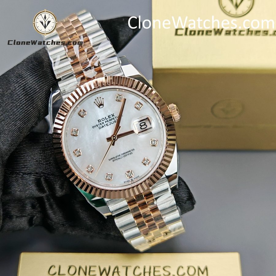 Rolex Super Clone Watch 1:1 DateJust m126331-0014 Jubilee 41MM 3235 Movement - Image 5