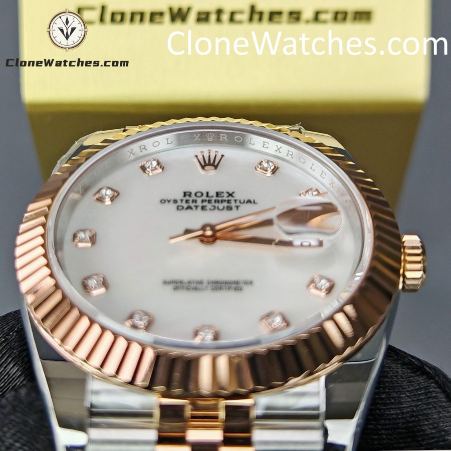Rolex Super Clone Watch 1:1 DateJust m126331-0014 Jubilee 41MM 3235 Movement - Image 13