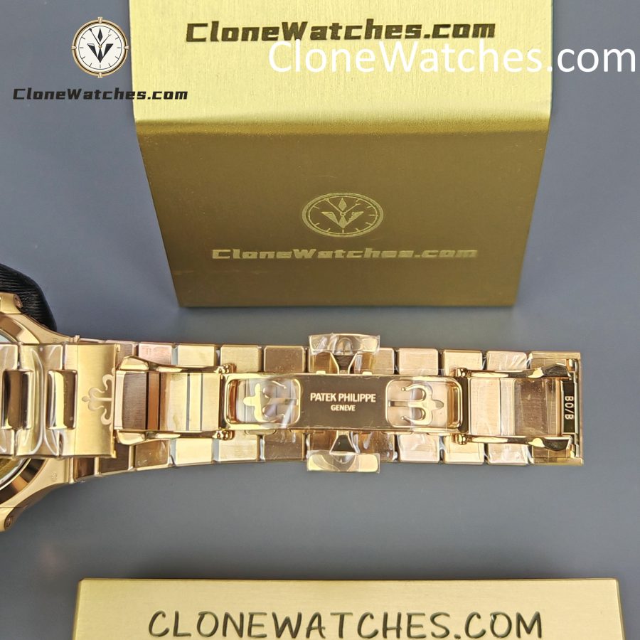 Patek Philippe Super Clone Watches 1:1 Nautilus Rose Gold 7118/1300R-001 35.2 mm - Image 11