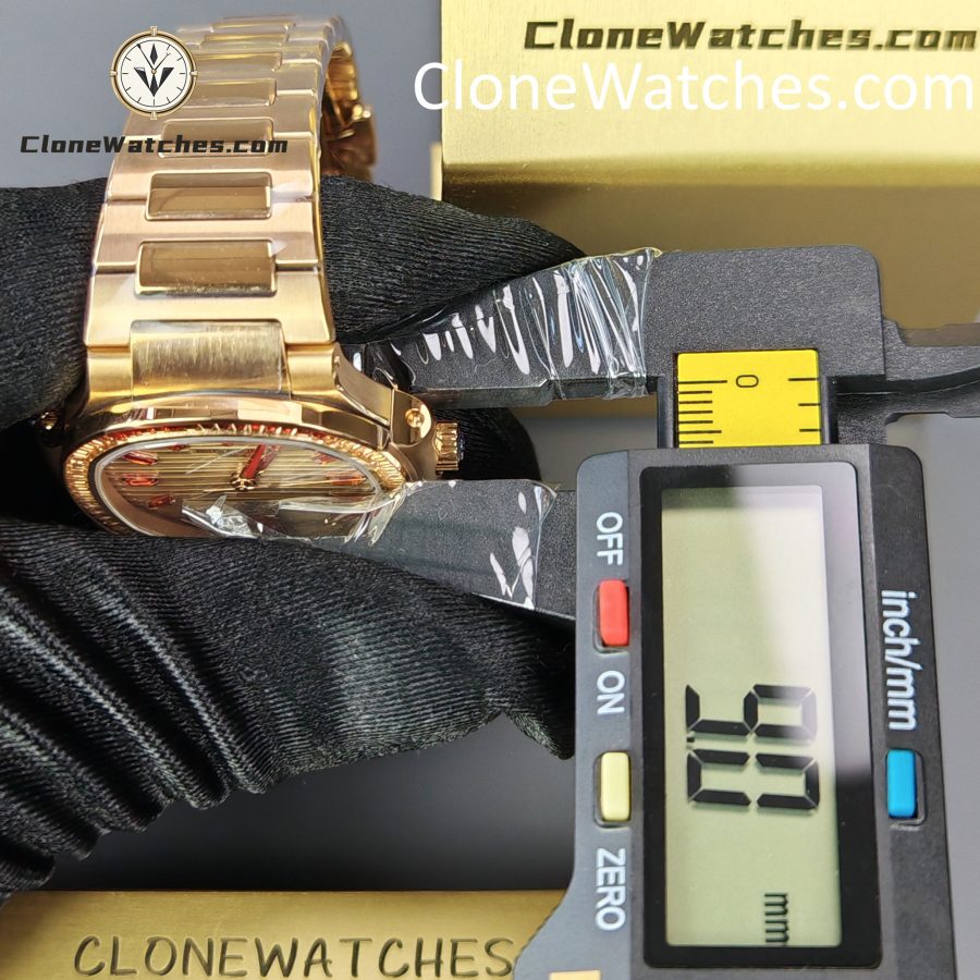 Patek Philippe Super Clone Watches 1:1 Nautilus Rose Gold 7118/1300R-001 35.2 mm - Image 13