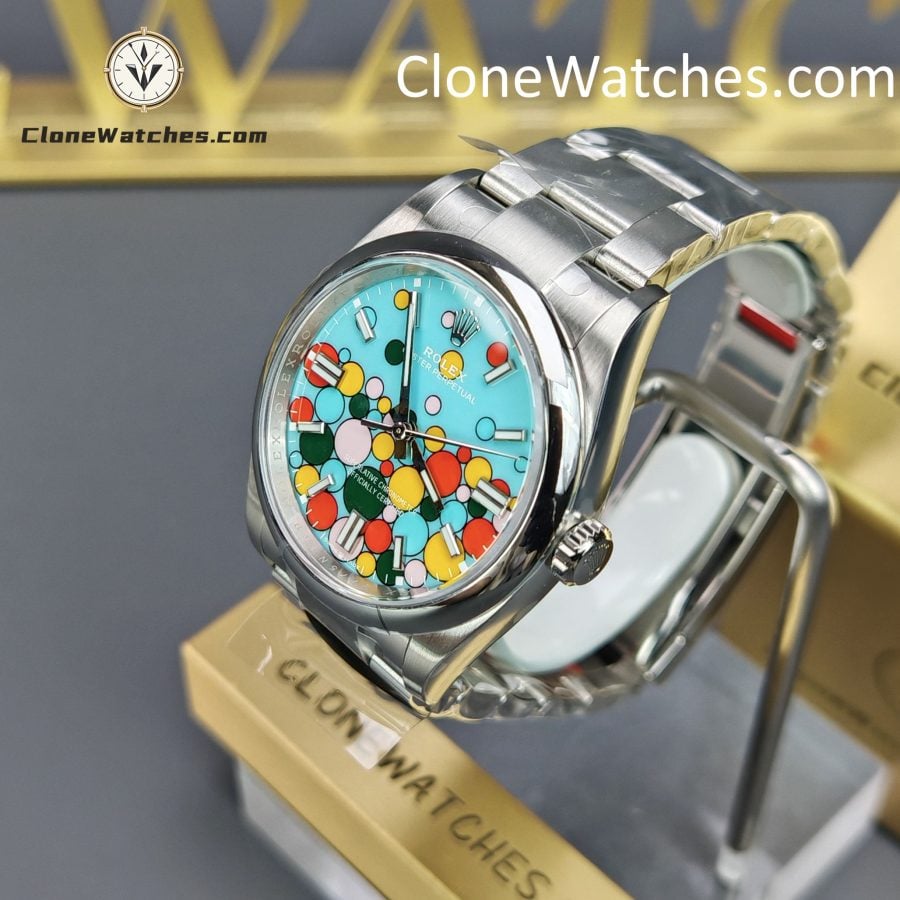 Rolex Super Clone Watches 1:1 Oyster Perpetual Celebration Dial 36mm m126000-0009 3230 Movement - Image 3