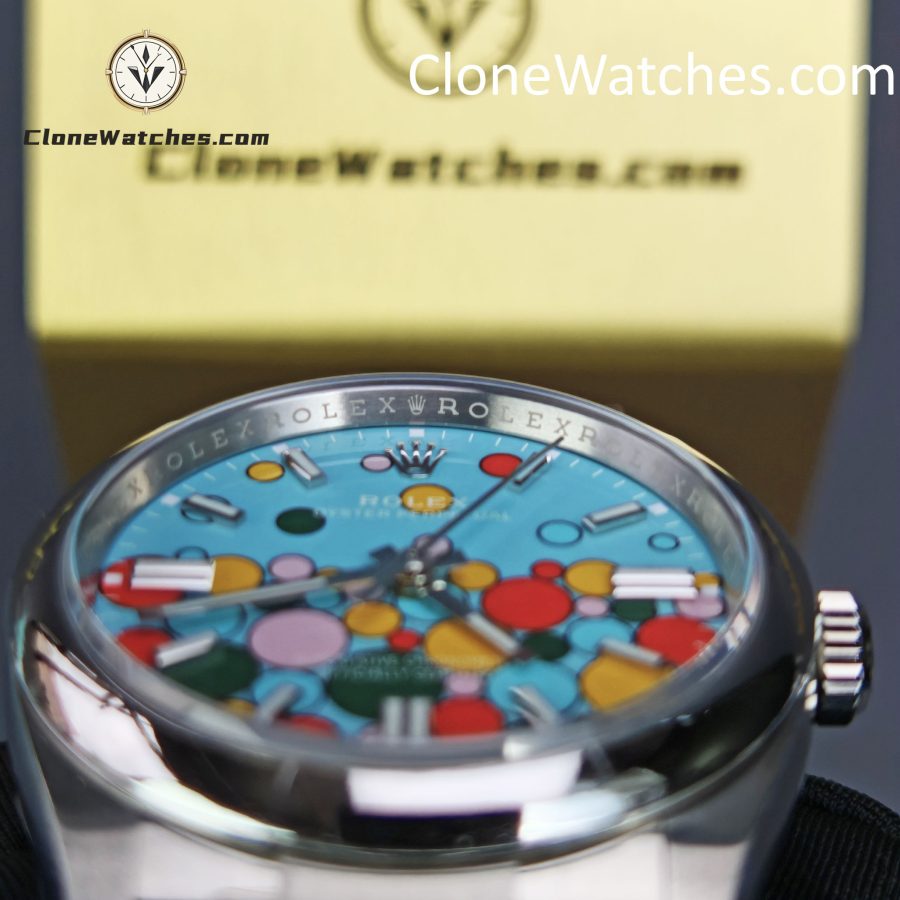 Rolex Super Clone Watches 1:1 Oyster Perpetual Celebration Dial 36mm m126000-0009 3230 Movement - Image 14
