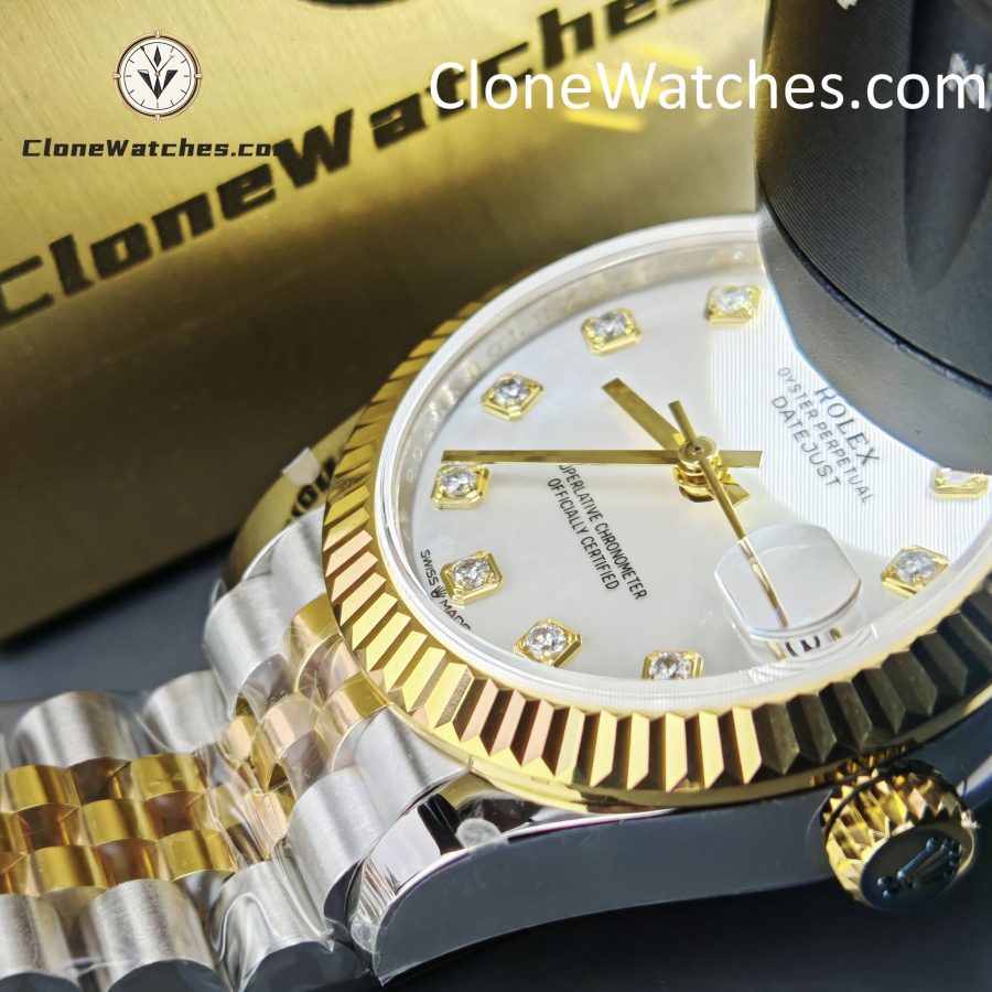 Rolex Super Clone Watches 1:1 DateJust m278273-0028 Jubilee 31MM 2236 Movement - Image 13