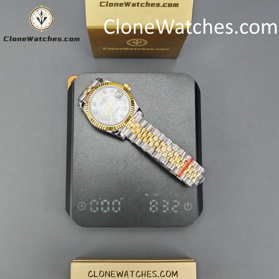 Rolex Super Clone Watches 1:1 DateJust m278273-0028 Jubilee 31MM 2236 Movement - Image 15