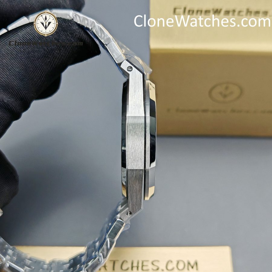 Audemars Piguet Super Clone Watches 1:1 Royal Oak 15451ST Blue Dial 37MM - Image 9