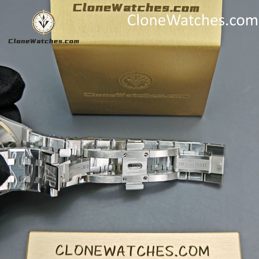 Audemars Piguet Super Clone Watches 1:1 Royal Oak 15451ST Blue Dial 37MM - Image 13
