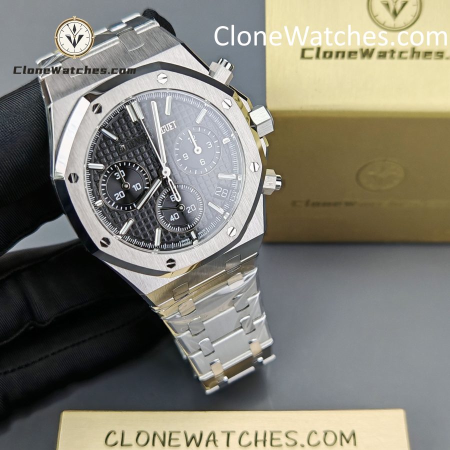 Audemars Piguet Super Clone Watches 1:1 Royal Oak Black Dial 26240 Selfwinding Chronograph - Image 4