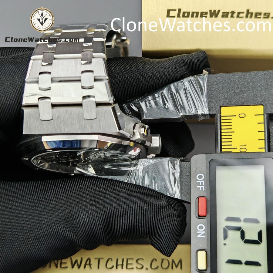 Audemars Piguet Super Clone Watches 1:1 Royal Oak Black Dial 26240 Selfwinding Chronograph - Image 15