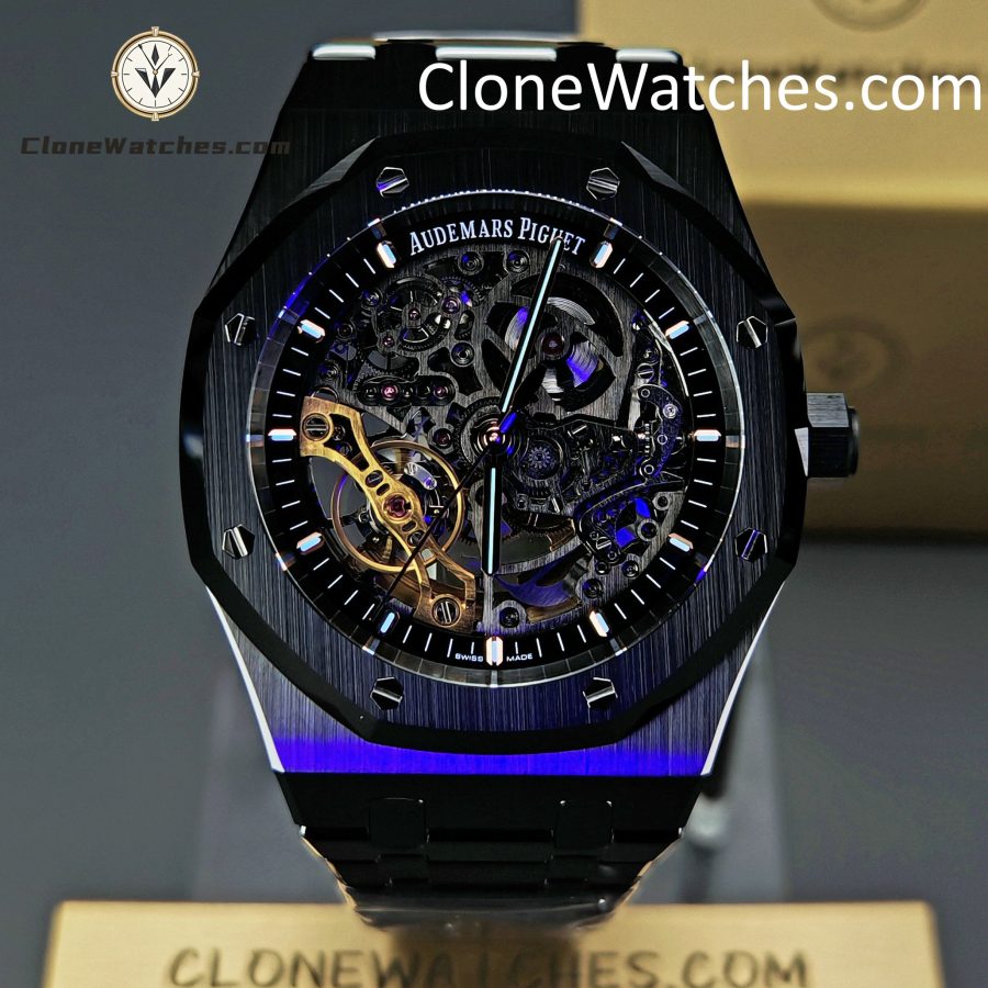 Audemars Piguet Super Clone Watches 1:1 Royal Oak 15416 Skeleton Dial - Image 2