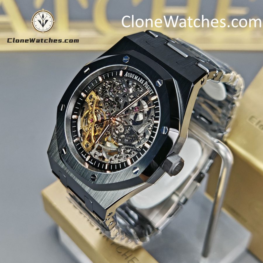 Audemars Piguet Super Clone Watches 1:1 Royal Oak 15416 Skeleton Dial - Image 3