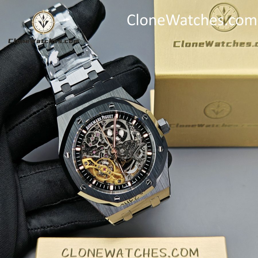 Audemars Piguet Super Clone Watches 1:1 Royal Oak 15416 Skeleton Dial - Image 5