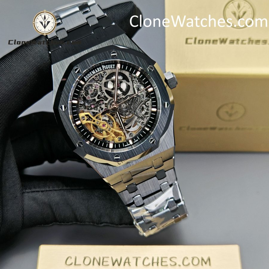 Audemars Piguet Super Clone Watches 1:1 Royal Oak 15416 Skeleton Dial - Image 6