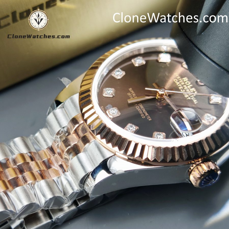 Rolex Super Clone Watches 1:1 DateJust m278271-0028 Jubilee 31MM 2236 Movement - Image 14