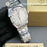Audemars Piguet Super Clone Watches 1:1 Royal Oak 15453  White Dial 37MM - Image 4