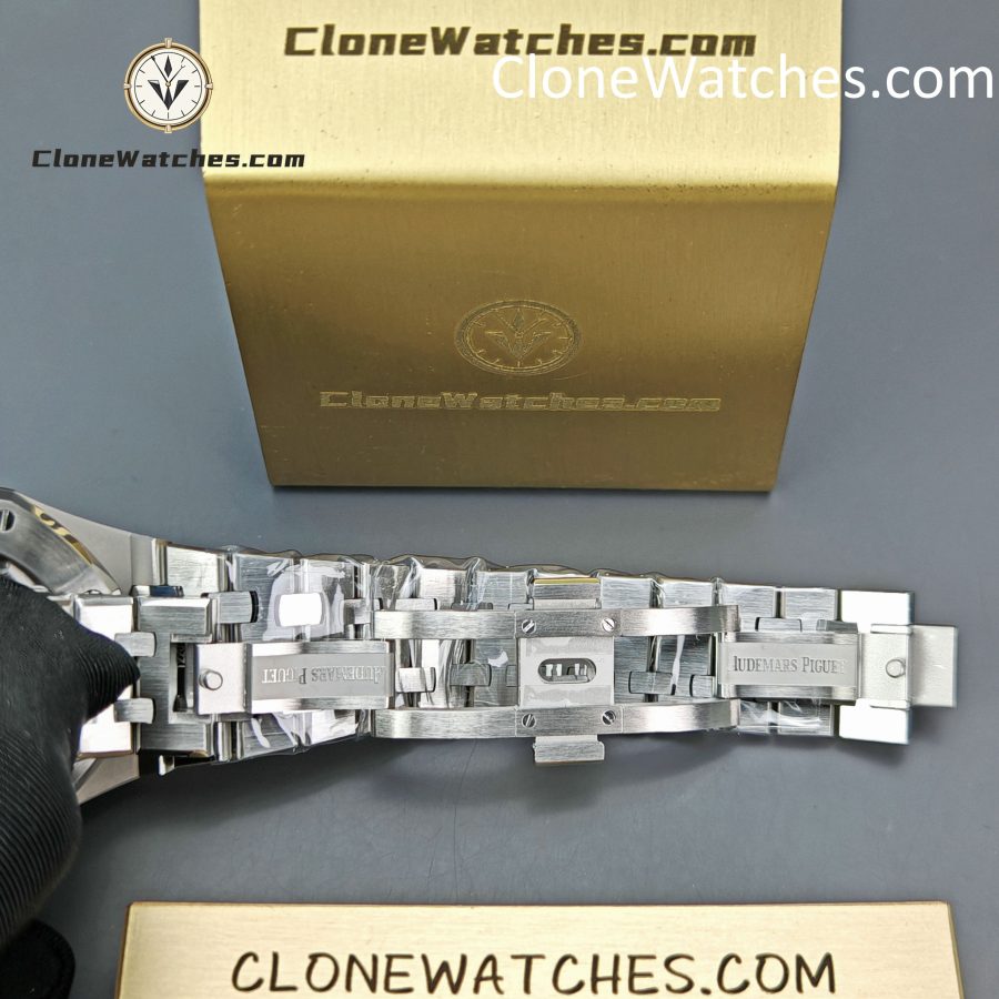 Audemars Piguet Super Clone Watches 1:1 Royal Oak 15453  White Dial 37MM - Image 13