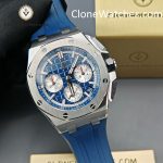 Audemars Piguet Super Clone Watches 1:1 Royal Oak Offshore Blue Dial 26420 Selfwinding Chronograph - Image 6
