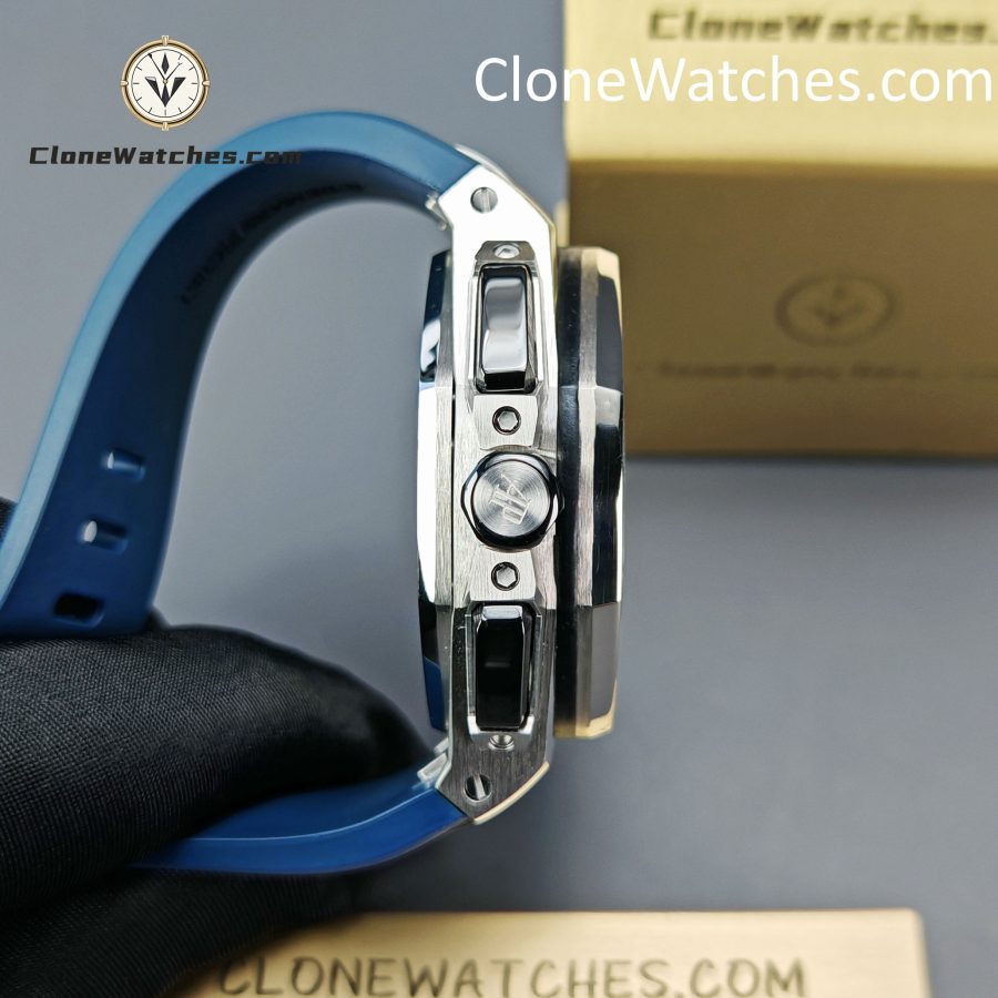 Audemars Piguet Super Clone Watches 1:1 Royal Oak Offshore Blue Dial 26420 Selfwinding Chronograph - Image 7